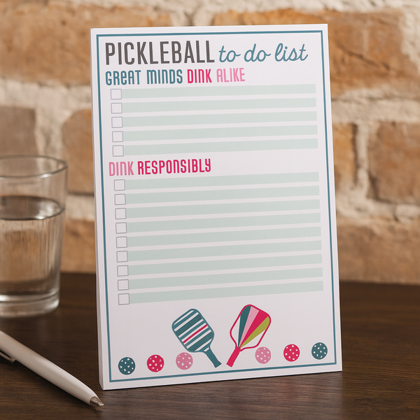 Pickleball To Do List