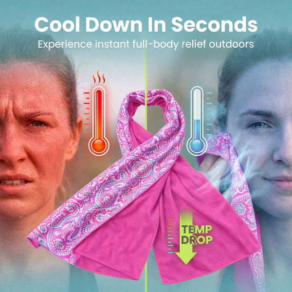 Cooling Towels - Pink