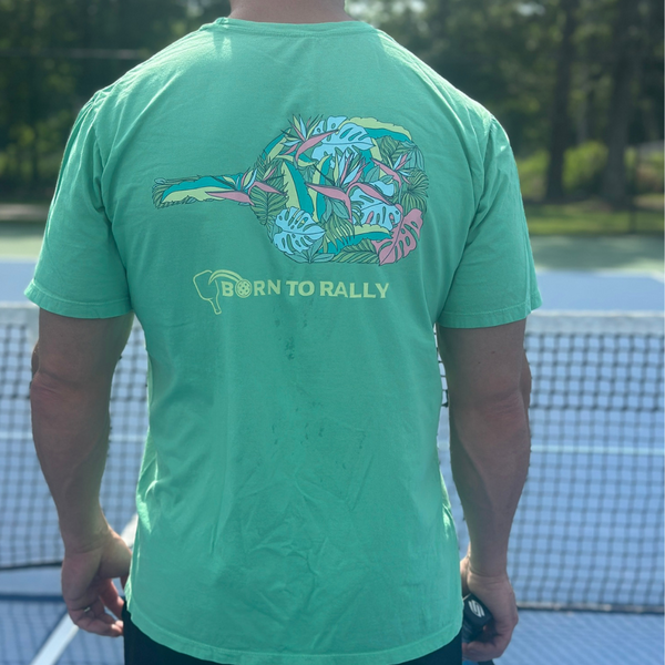 Pickleball Tropical Paddle Shirt