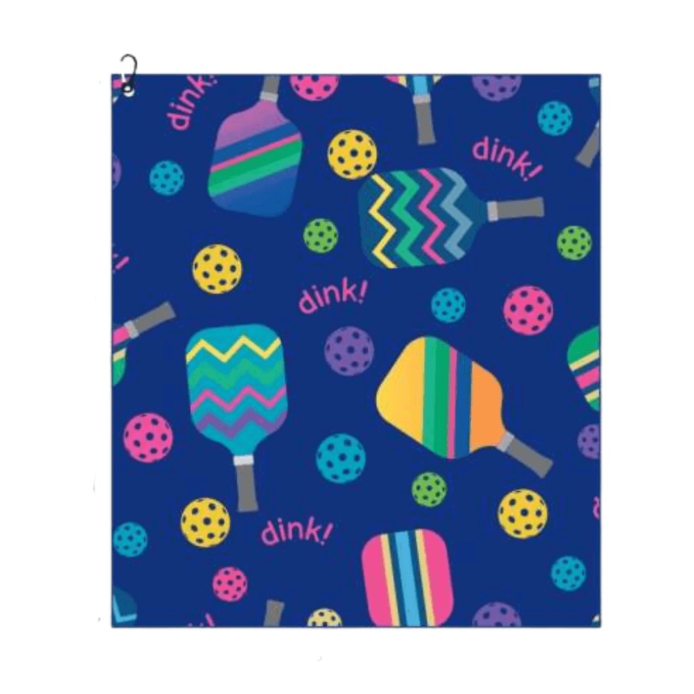 Pickleball Towel - Dink Microfiber & Cotton Towel