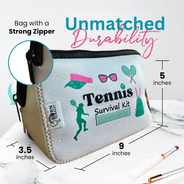 Tennis Survival Cosmetic Bag