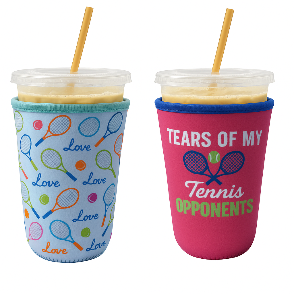 Tennis  Ice Coffee Sleeve