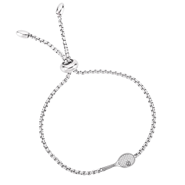 Tennis Racket Adjustable Bracelet