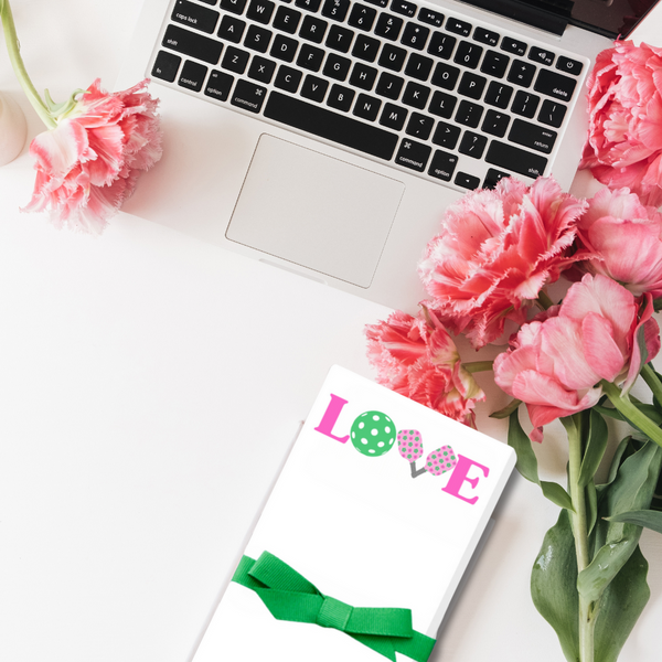 Pickleball Love Notepad