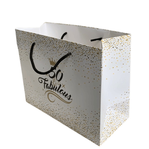 50th Birthday Gift Bag - Fabulous and Fifty