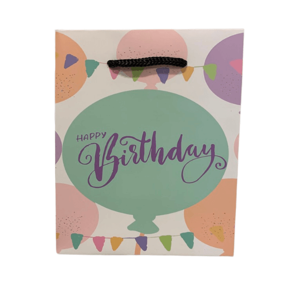 Birthday Balloon Gift Bag