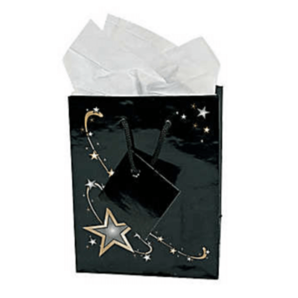 Black Star Gift Bag