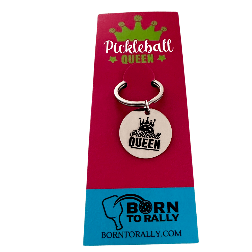 Pickleball Queen Keychain